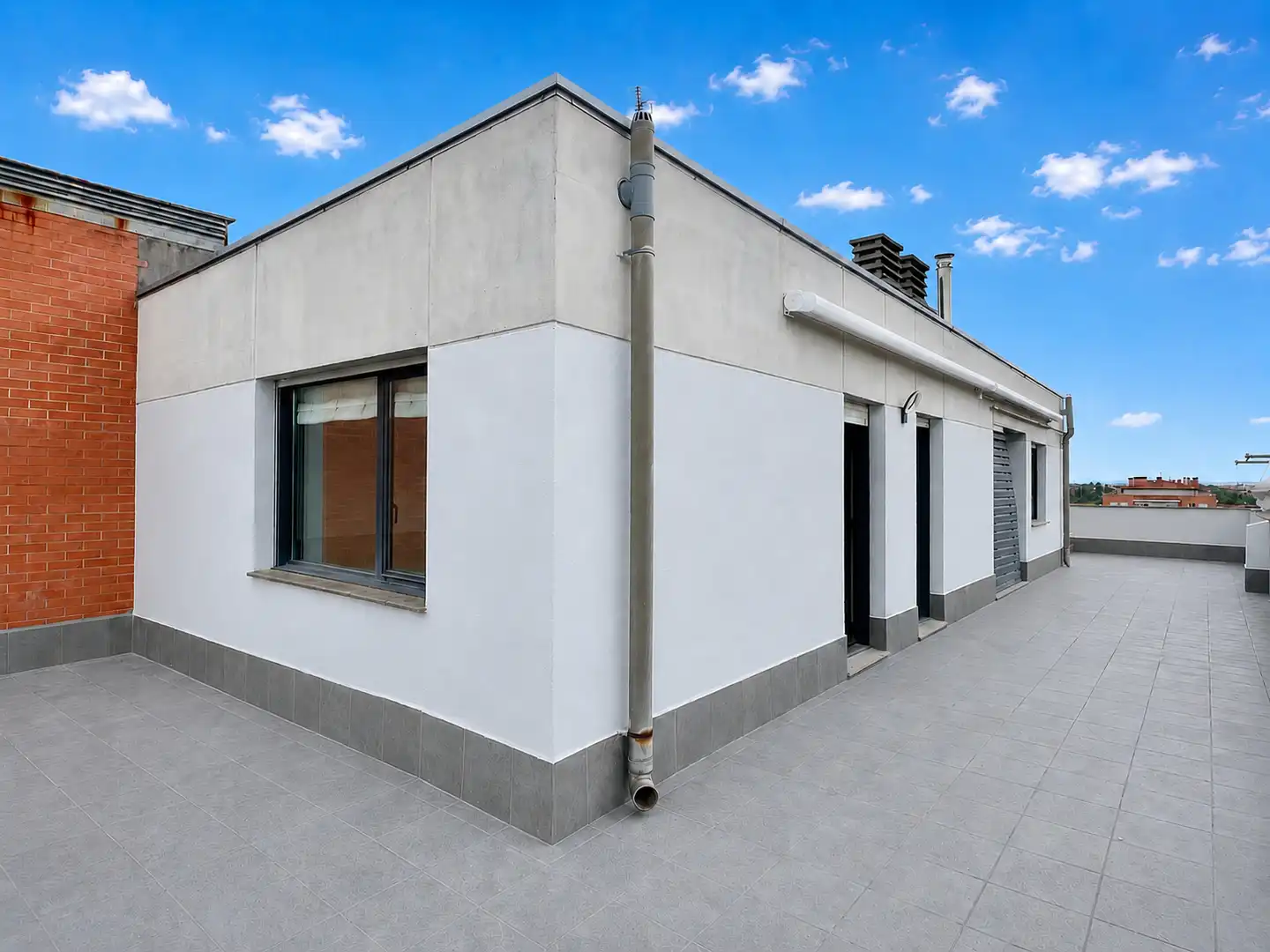 Vista exterior de Ático en venta en Vitoria - Gasteiz con Calefacción, Parquet y Terraza