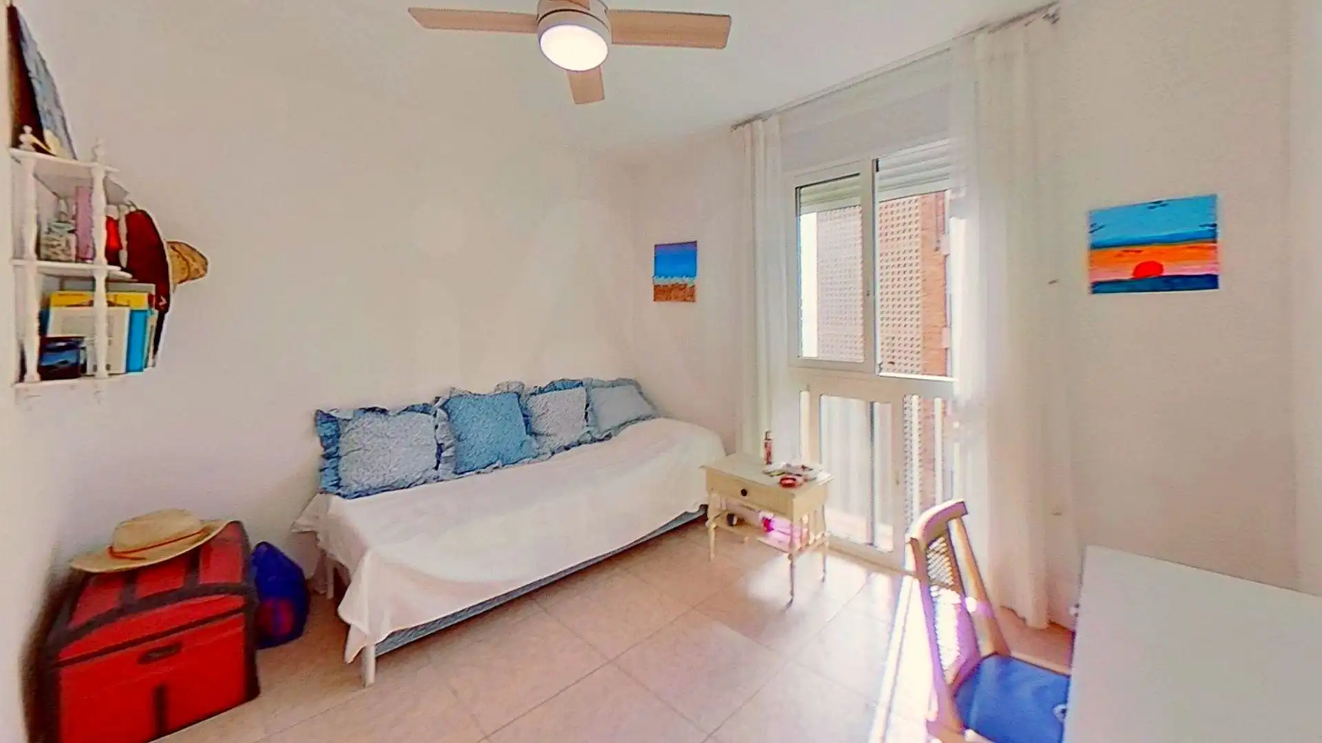 Bedroom of Flat for sale in El Campello  with Heating, Terrace and Swimming Pool