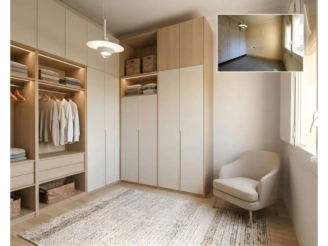 Bedroom of Flat for sale in Vic  with Heating and Storage room