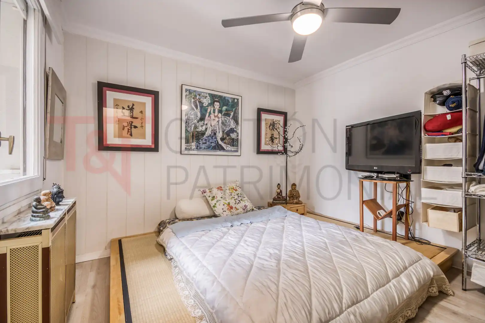 Schlafzimmer von Wohnung zum Verkauf in Manresa mit Heizung, Abstellraum und Balkon
