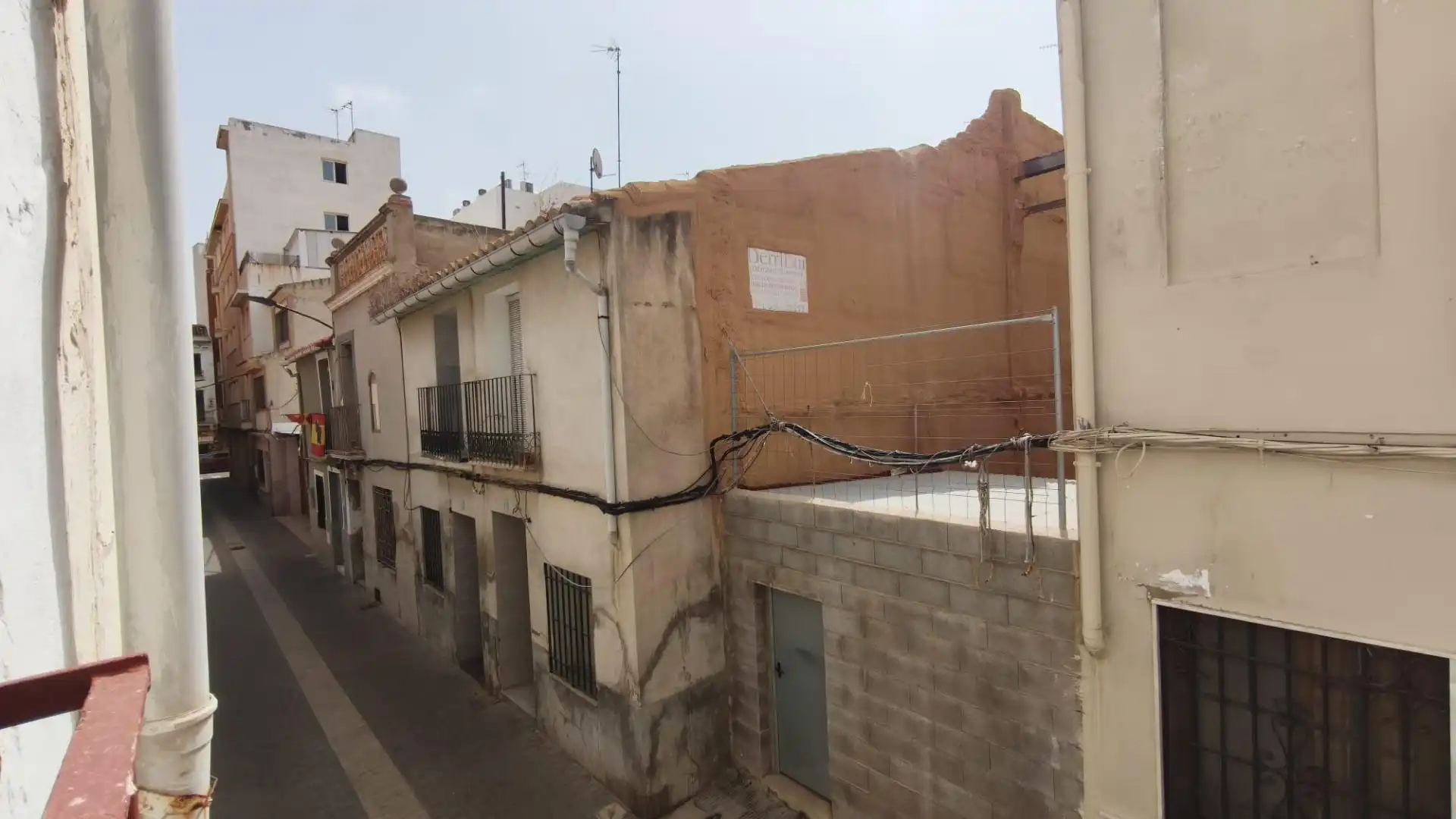 Vista exterior de Casa adosada en venda en Burriana / Borriana amb Balcó