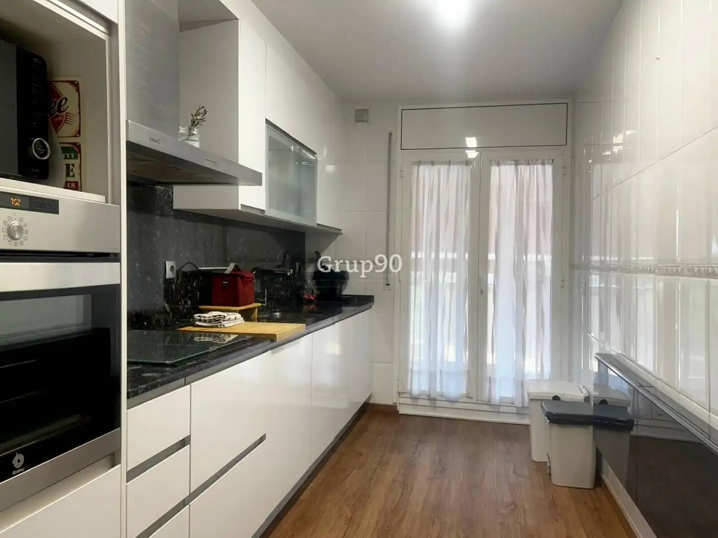 Cocina de Casa adosada en venta en Puigverd de Lleida con Aire acondicionado, Calefacción y Parquet
