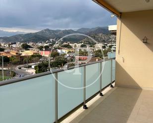Terrace of Flat to rent in Benicasim / Benicàssim  with Air Conditioner, Heating and Private garden
