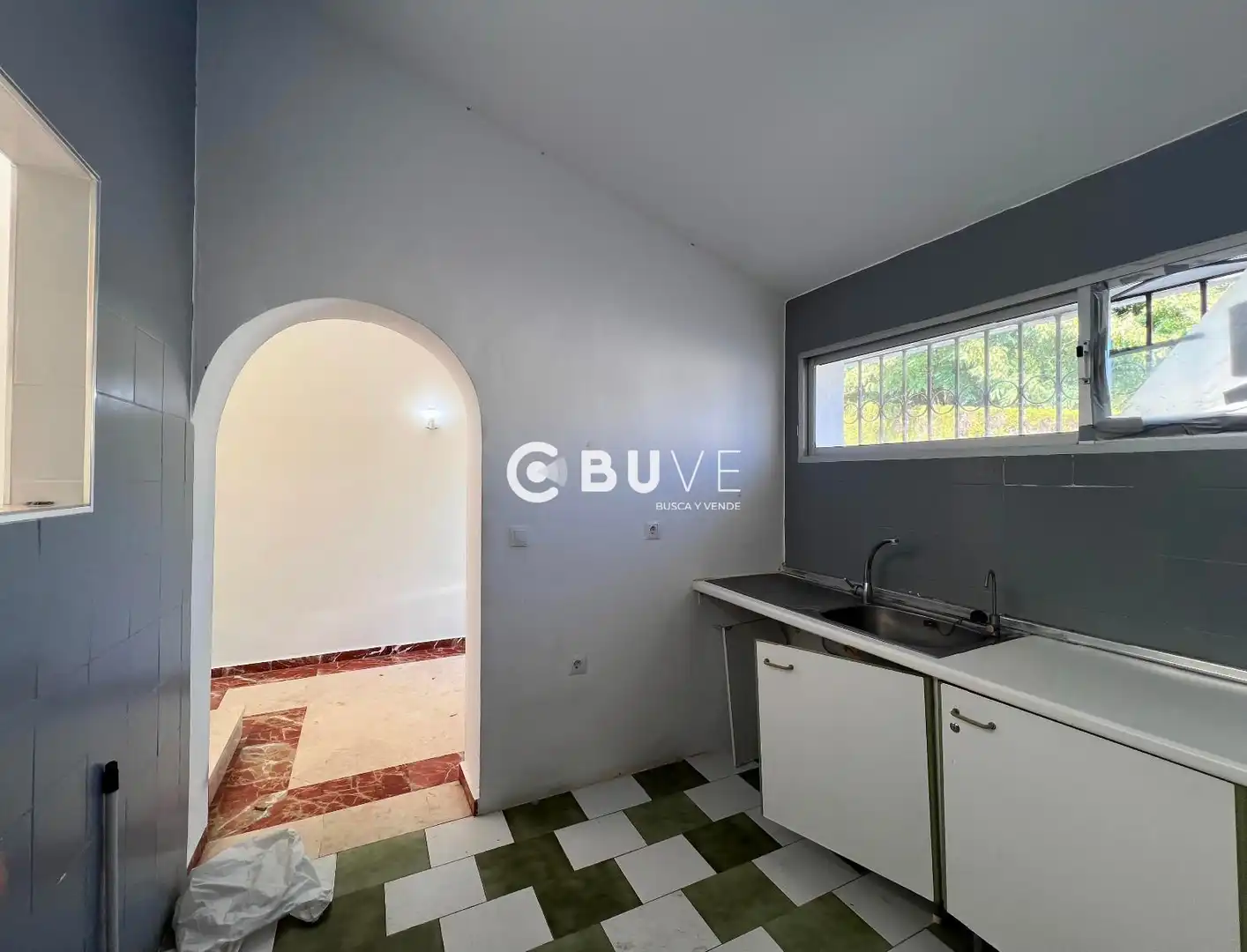 Cocina de Casa adosada en venta en Estepona con Terraza, Piscina y Alarma