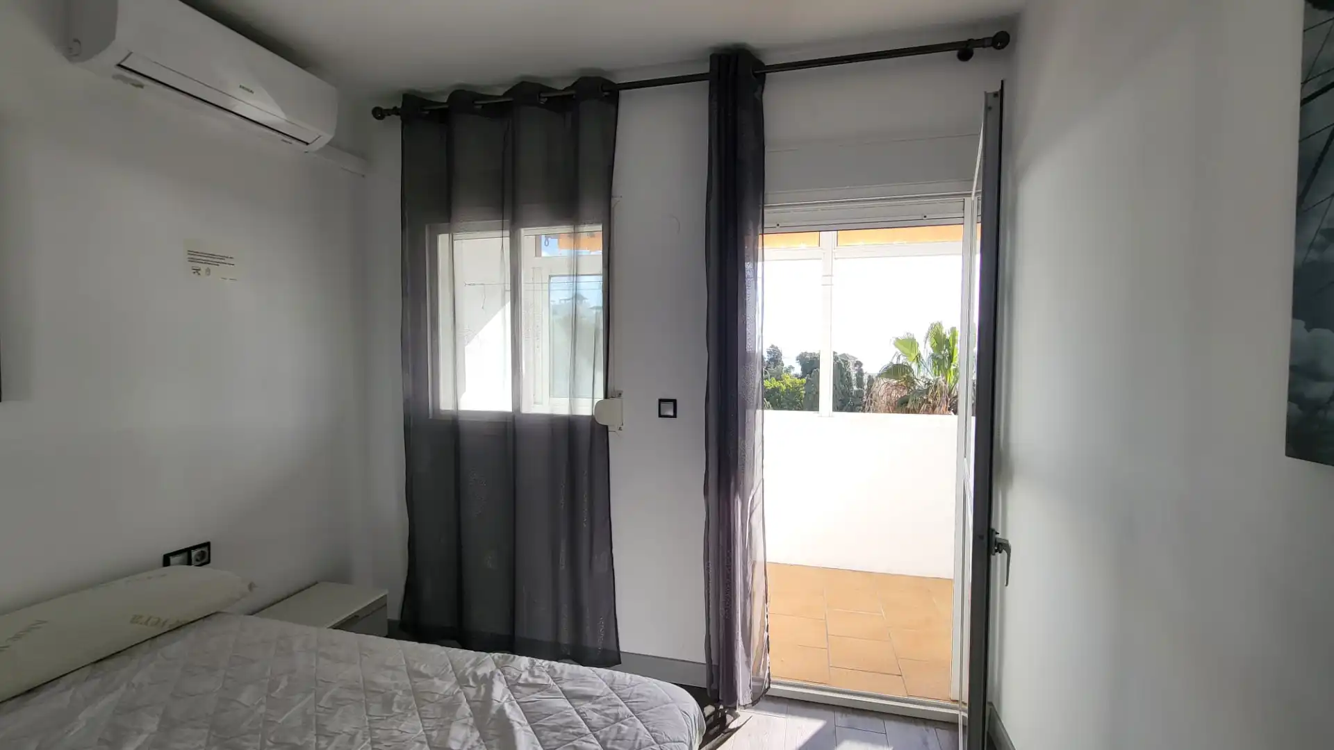 Bedroom of Attic for sale in Torremolinos  with Air Conditioner, Terrace and Furnished