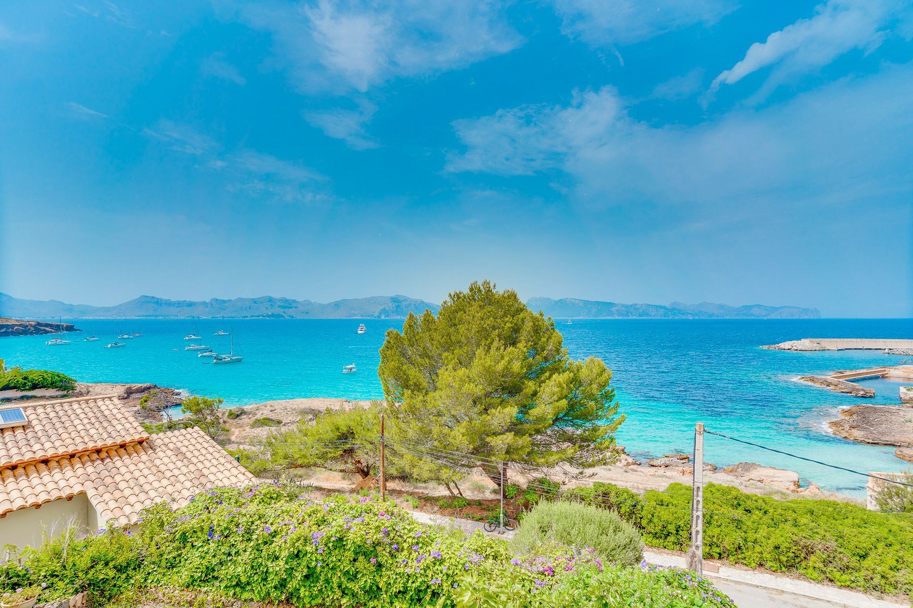 Garden of Single-family semi-detached for sale in Alcúdia  with Air Conditioner, Heating and Private garden