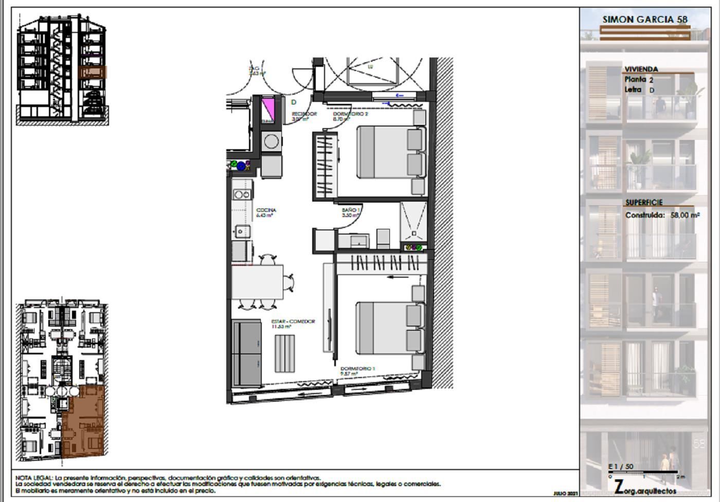 Apartment for sale in  Murcia Capital  with Air Conditioner and Storage room