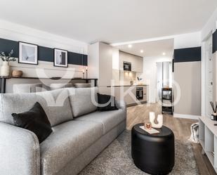 Sala d'estar de Apartament de lloguer en  Madrid Capital amb Aire condicionat, Calefacció i Traster