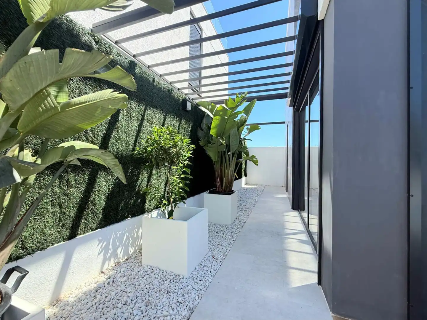 Terrassa de Casa o xalet en venda en La Nucia amb Aire condicionat, Jardí privat i Terrassa