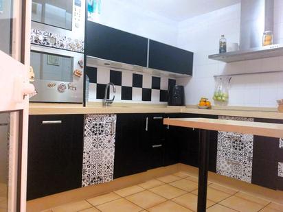 Kitchen of Flat for sale in Jerez de la Frontera  with Air Conditioner, Private garden and Terrace