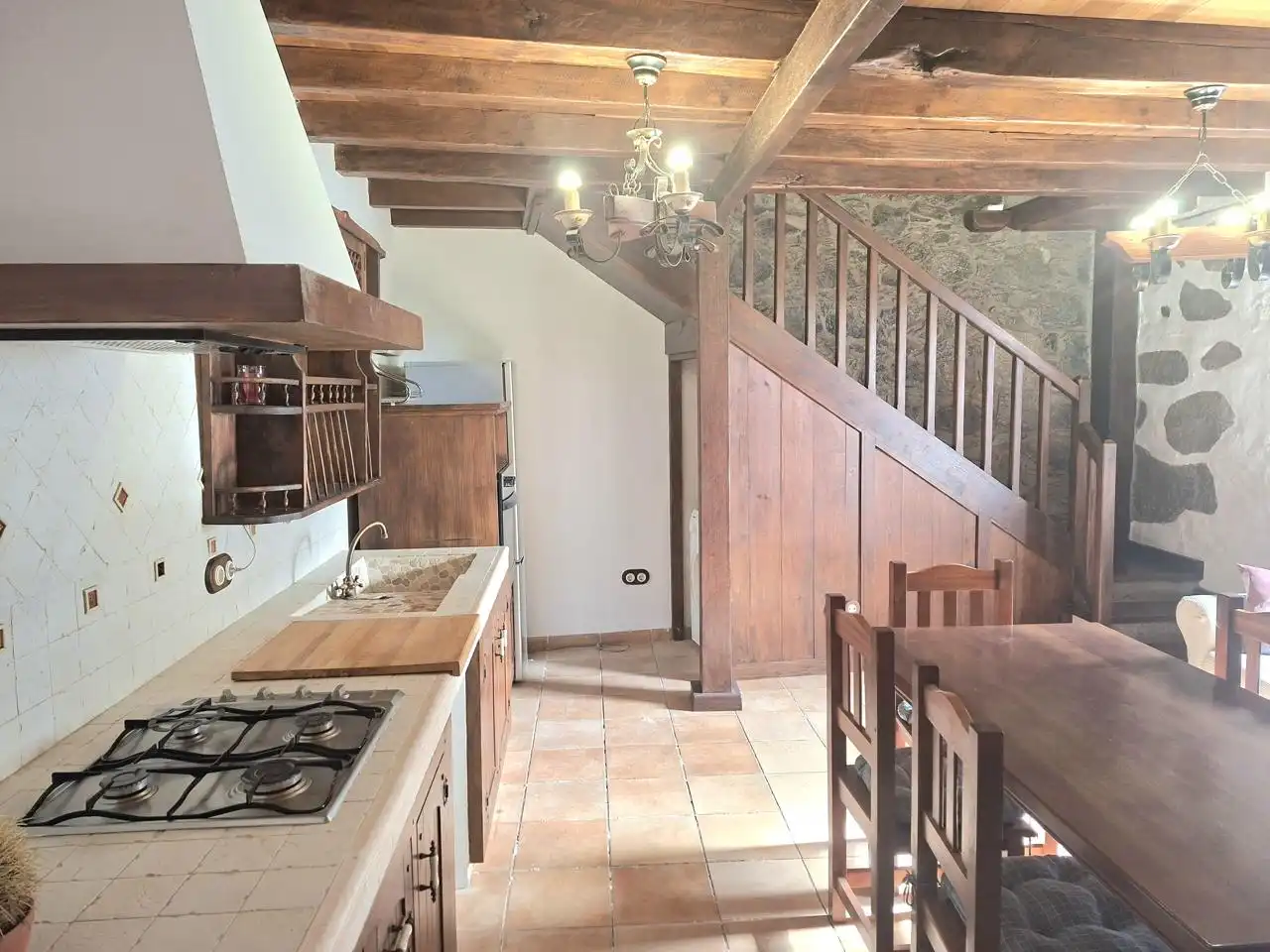 Cocina de Casa o chalet en venta en Adeje con Terraza y Amueblado