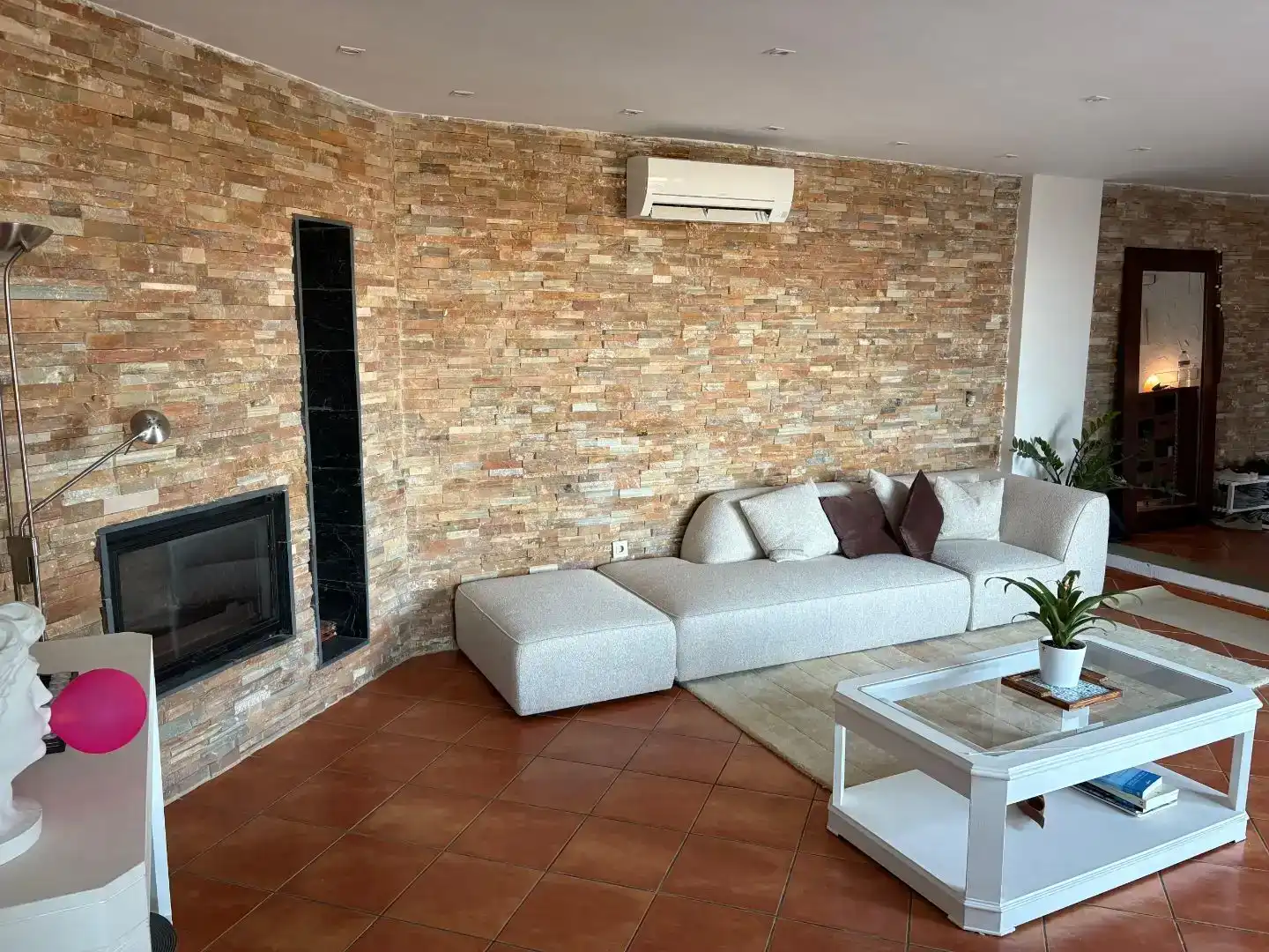 Sala d'estar de Pis en venda en Sagunto / Sagunt amb Aire condicionat, Piscina i Balcó