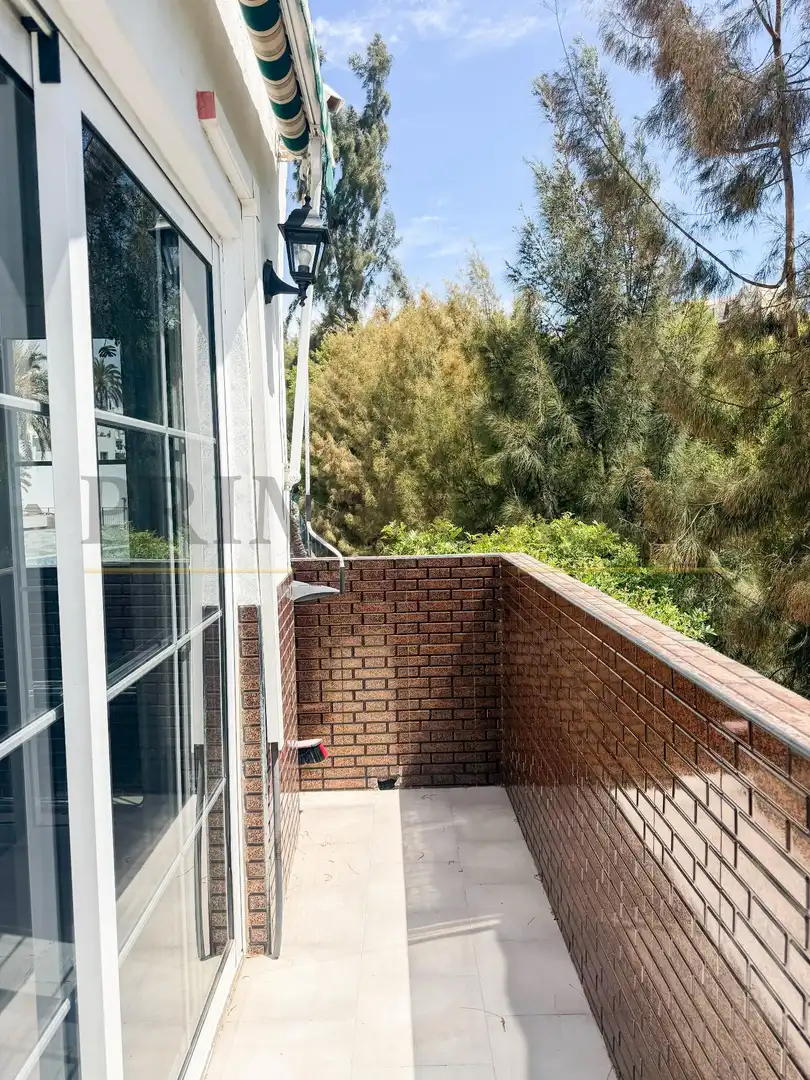 Terrassa de Casa o xalet de lloguer en San Bartolomé de Tirajana amb Aire condicionat, Jardí privat i Terrassa