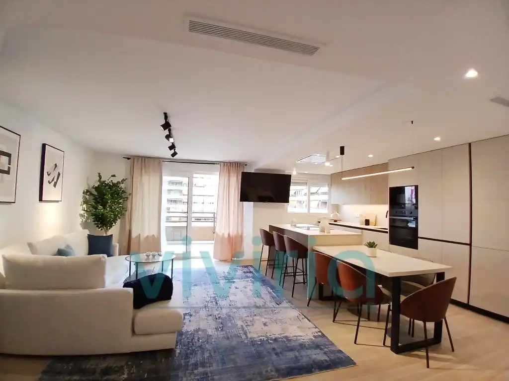 Sala de estar de Piso en venta en Valencia con Aire acondicionado, Jardín privado y Terraza