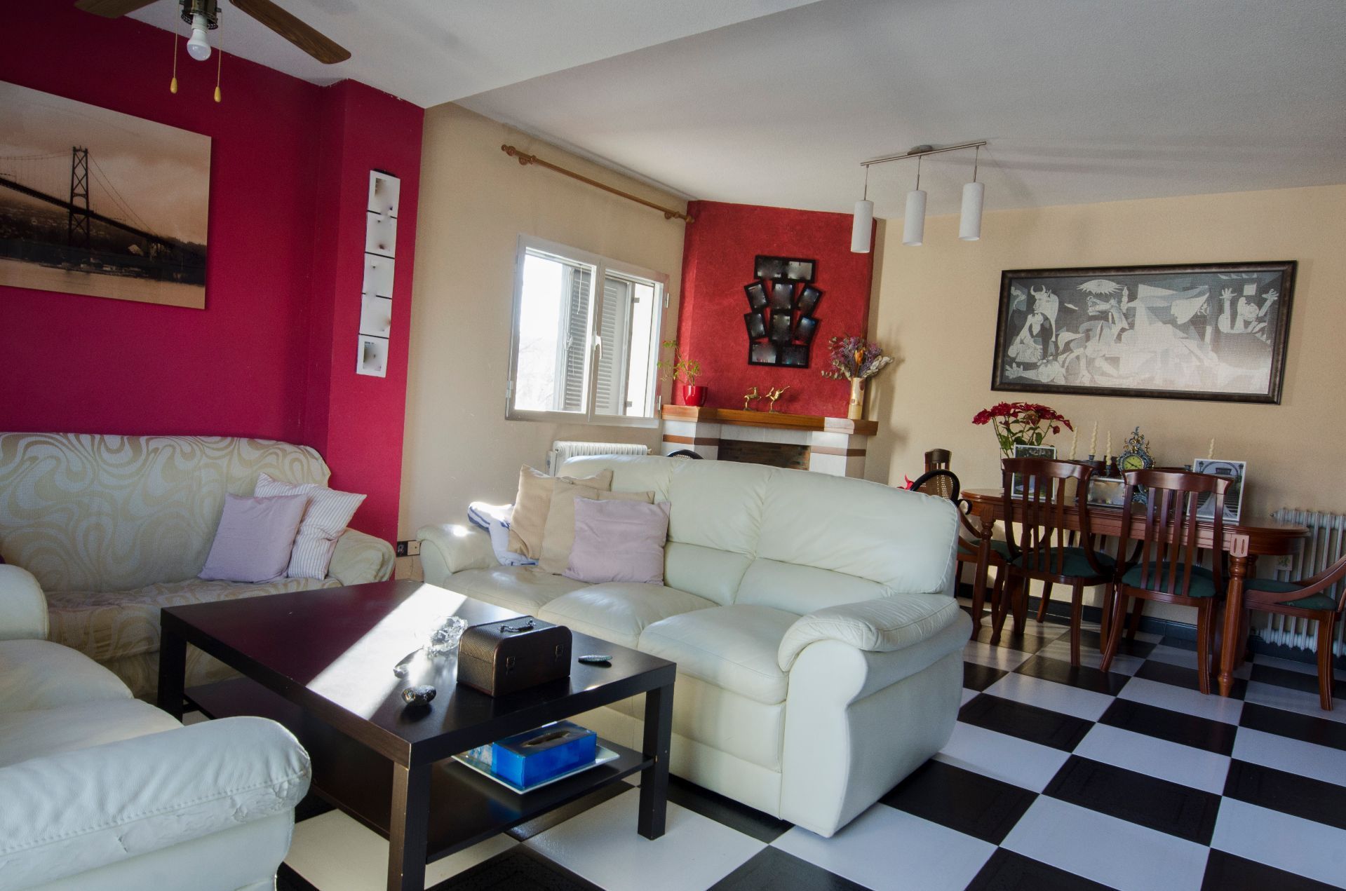 Living room of House or chalet for sale in Quijorna  with Heating, Private garden and Terrace