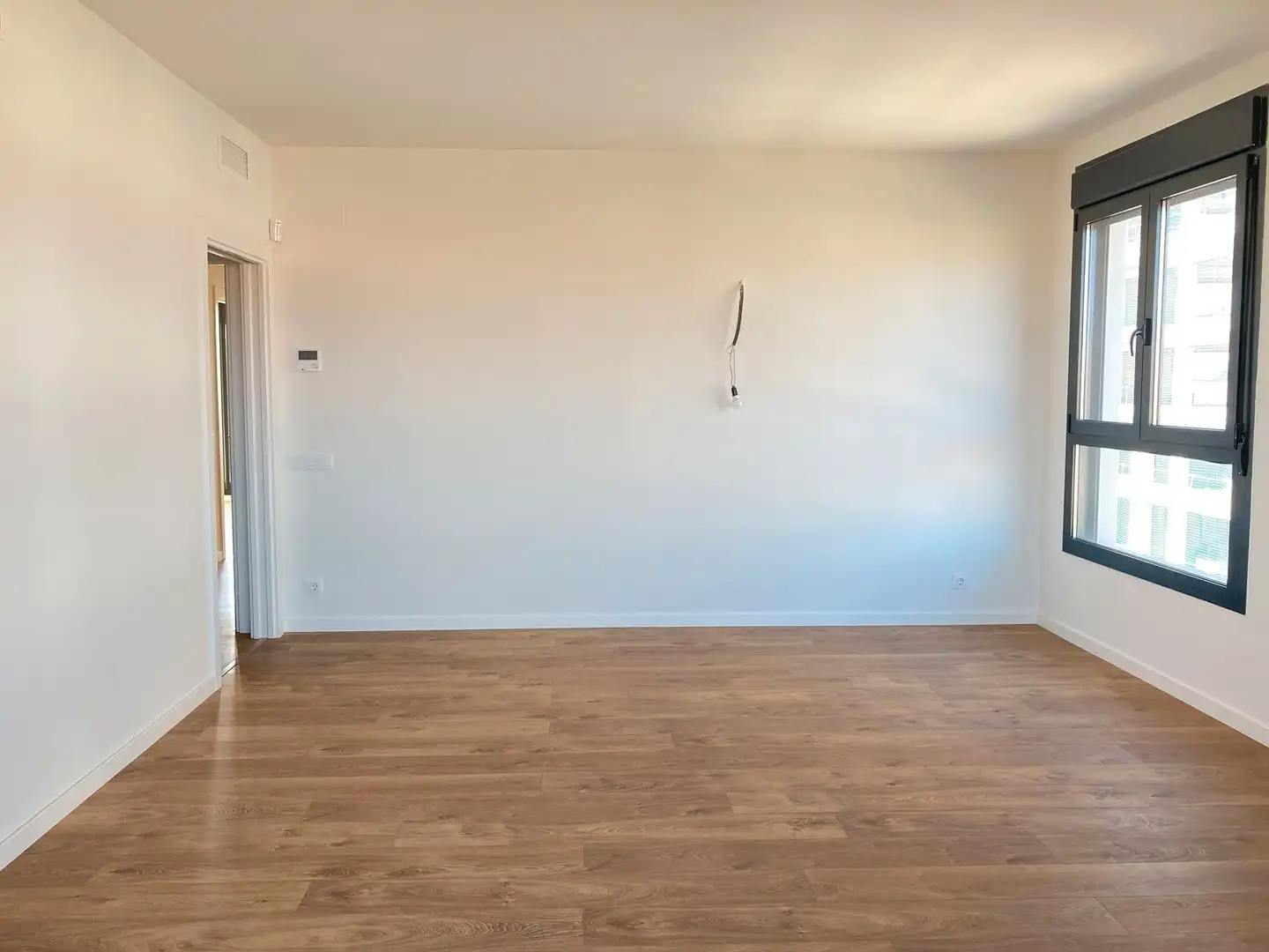 Sala de estar de Piso de alquiler en Sant Adrià de Besòs con Calefacción, Parquet y Terraza