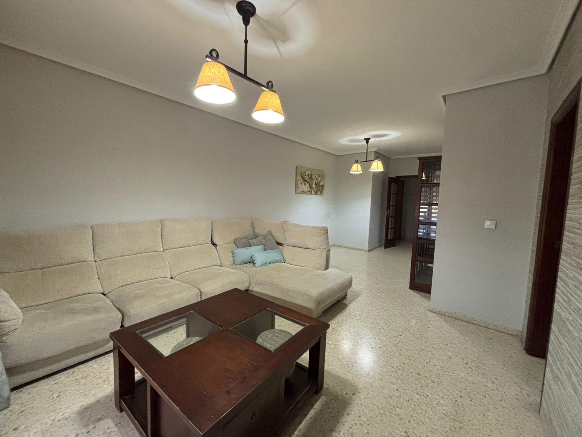 Living room of Flat for sale in  Huelva Capital  with Air Conditioner and Storage room