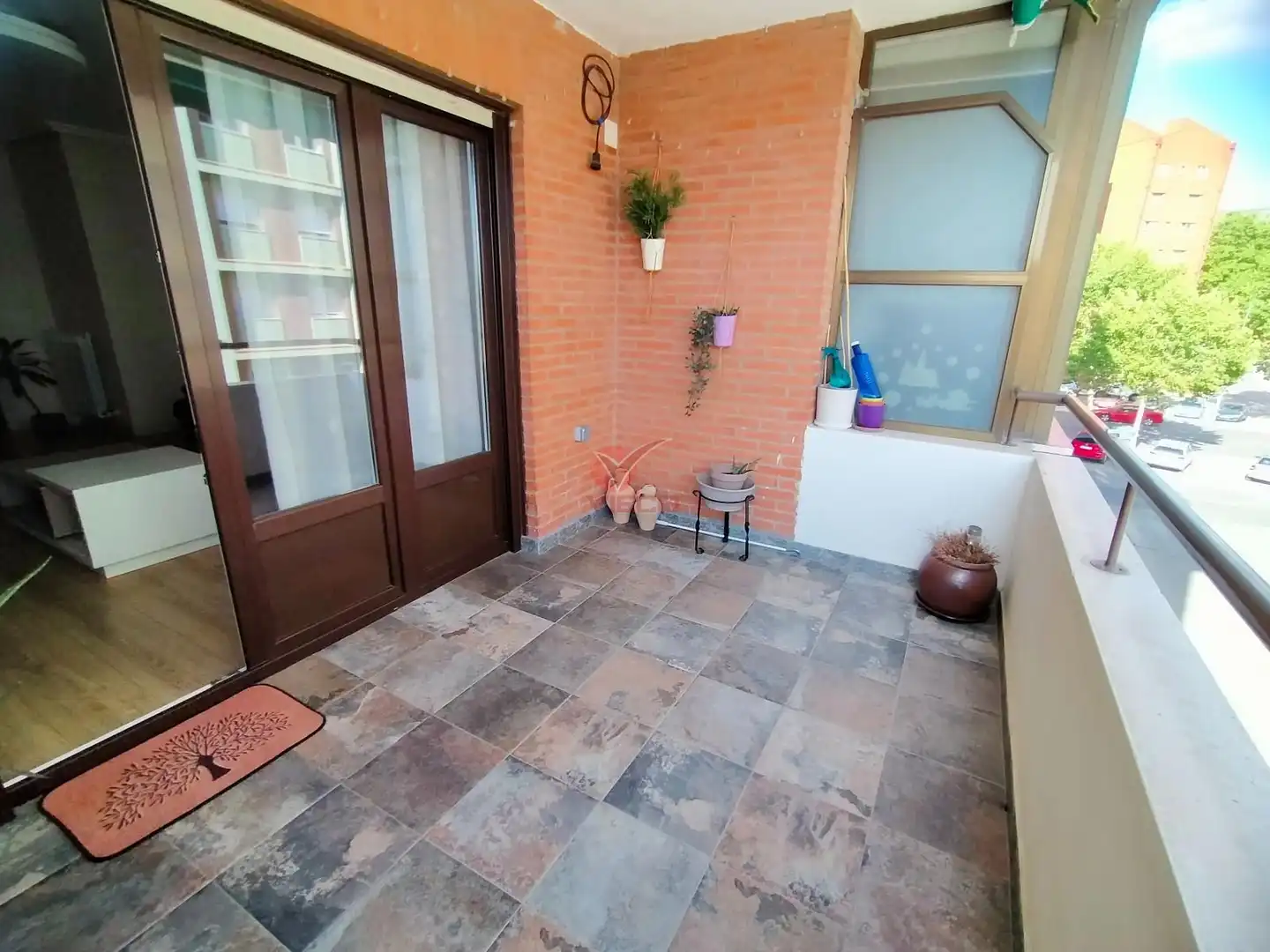 Terrasse von Wohnung zur Miete in Cuenca mit Heizung, Terrasse und Möbliert