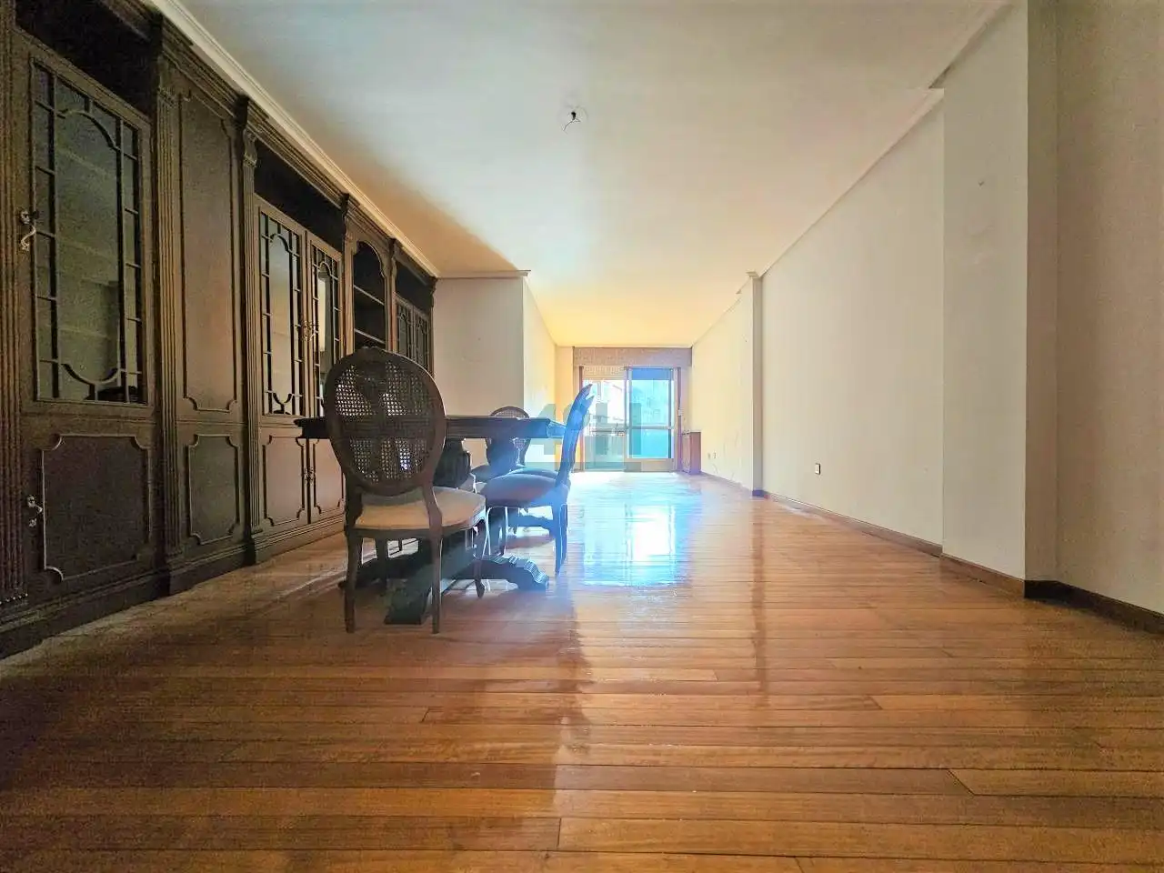 Esszimmer von Wohnung zum Verkauf in Ourense Capital  mit Heizung, Parkett und Terrasse