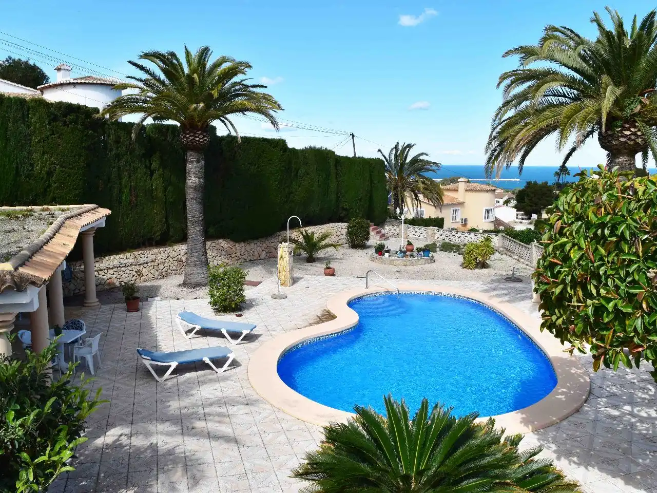 Swimming pool of Houses for sale in Dénia  with Air Conditioner, Heating and Private garden