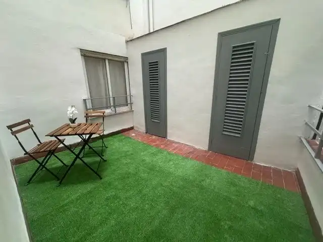 Terrasse von Wohnung zur Miete in Alcoy / Alcoi mit Heizung, Abstellraum und Möbliert