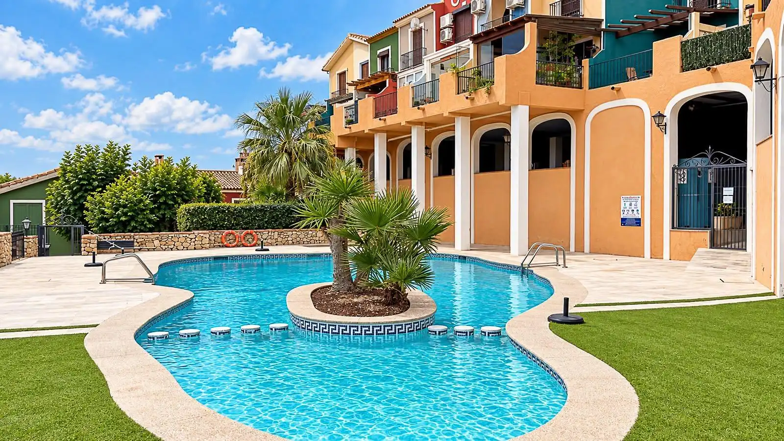 Schwimmbecken von Haus oder Chalet zum Verkauf in El Campello mit Gemeinschaftspool