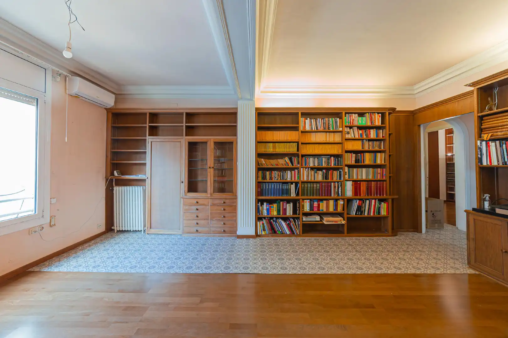 Sala de estar de Piso en venta en  Barcelona Capital con Calefacción