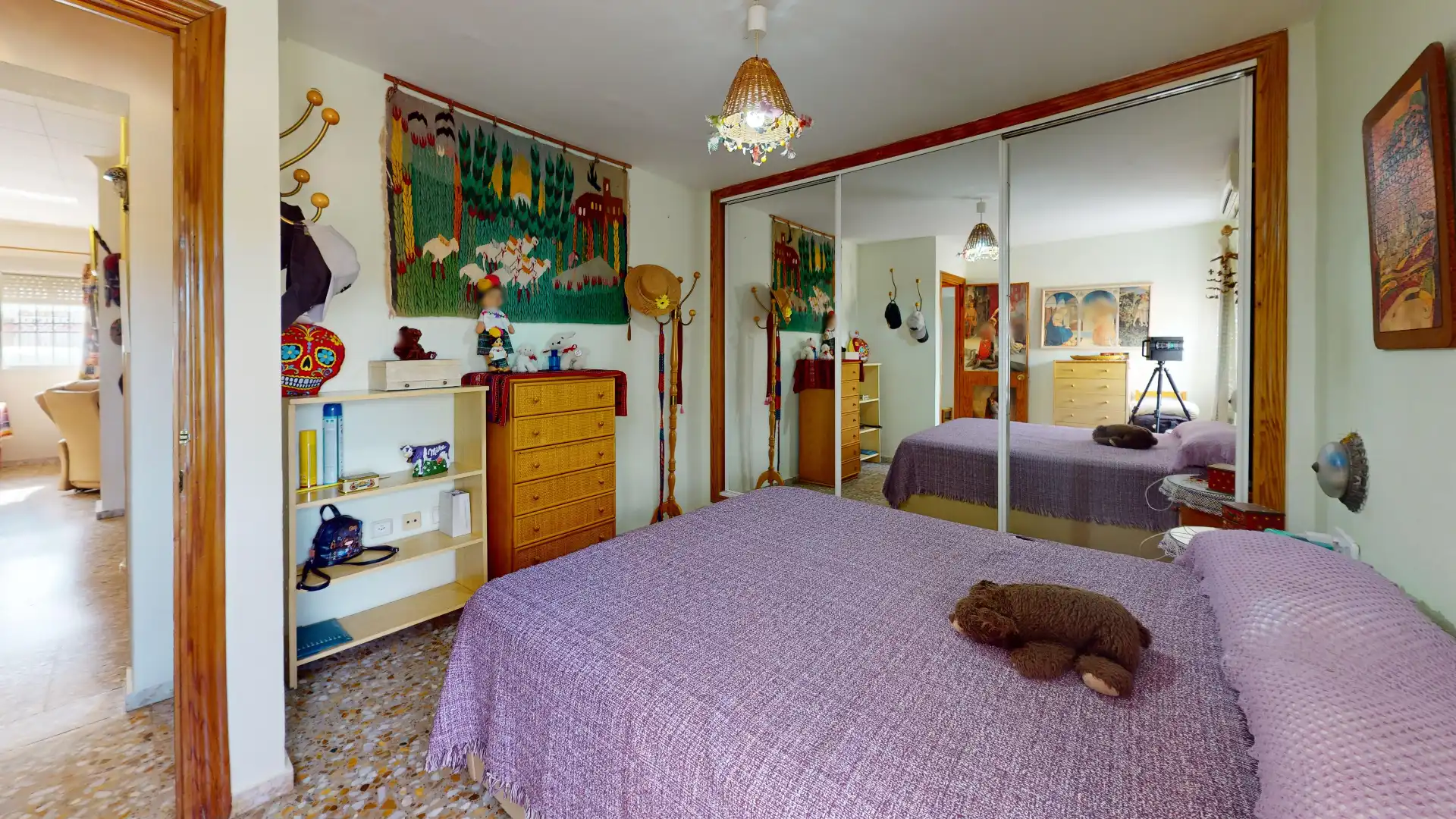 Bedroom of Houses for sale in Elche / Elx  with Air Conditioner, Heating and Private garden