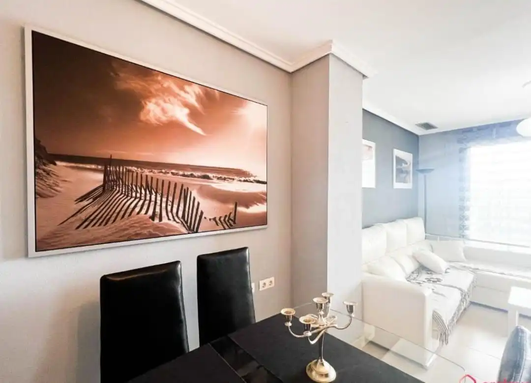 Sala d'estar de Apartament en venda en Oropesa del Mar / Orpesa amb Aire condicionat, Calefacció i Terrassa