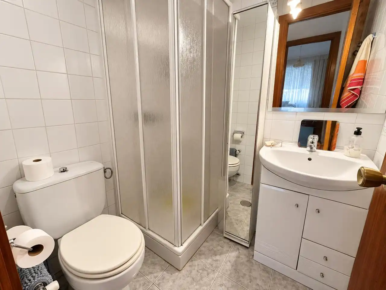 Baño de Piso en venta en Madrid con Calefacción, Parquet y Terraza