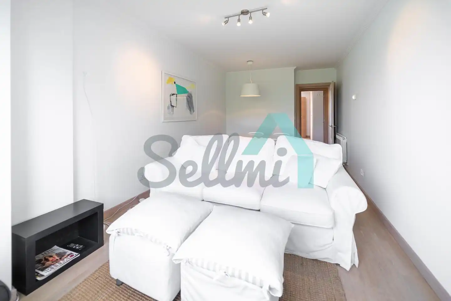 Living room of Flat for sale in Castropol  with Heating, Storage room and Furnished