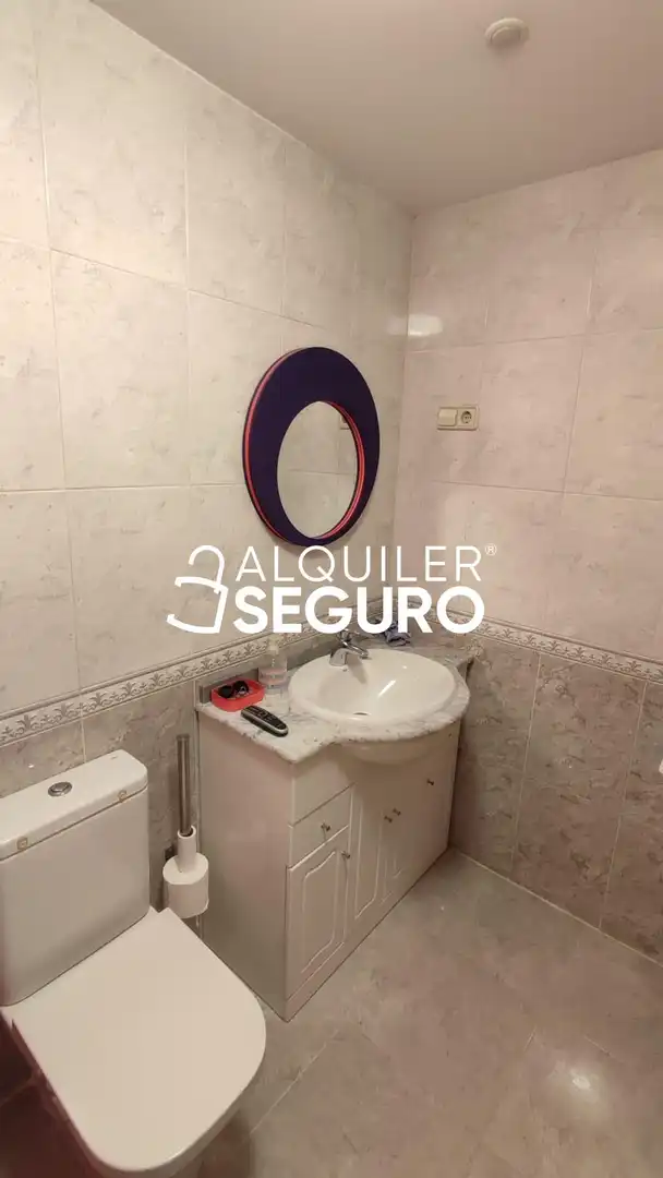 Badezimmer von Wohnung zur Miete in Fuente El Saz de Jarama mit Klimaanlage und Heizung