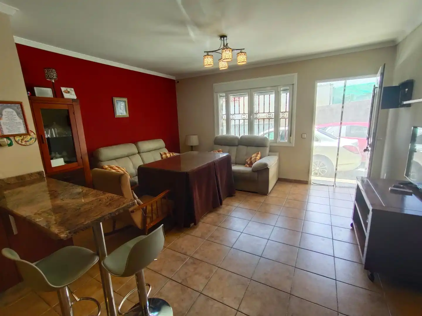 Sala de estar de Casa adosada en venta en Marchal con Terraza, Amueblado y Horno