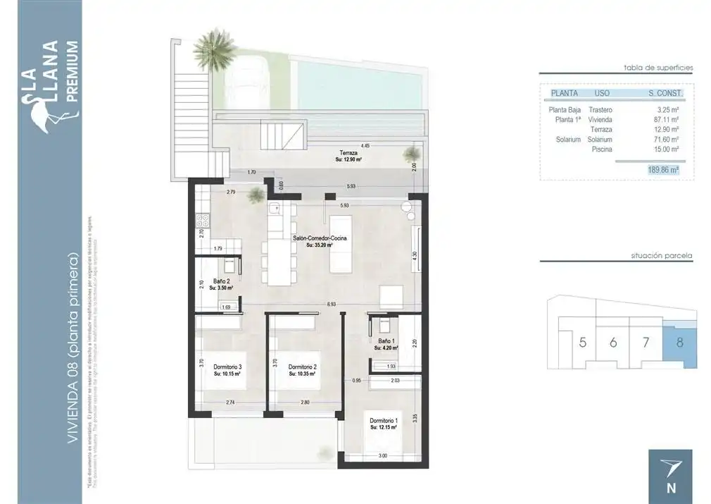 Ático en venta en San Pedro del Pinatar con Aire acondicionado, Terraza y Trastero