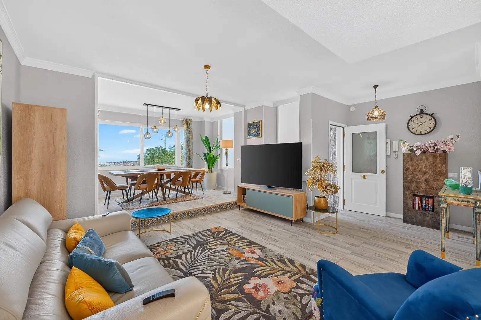 Sala de estar de Casa adosada en venta en Arona con Jardín privado, Terraza y Trastero