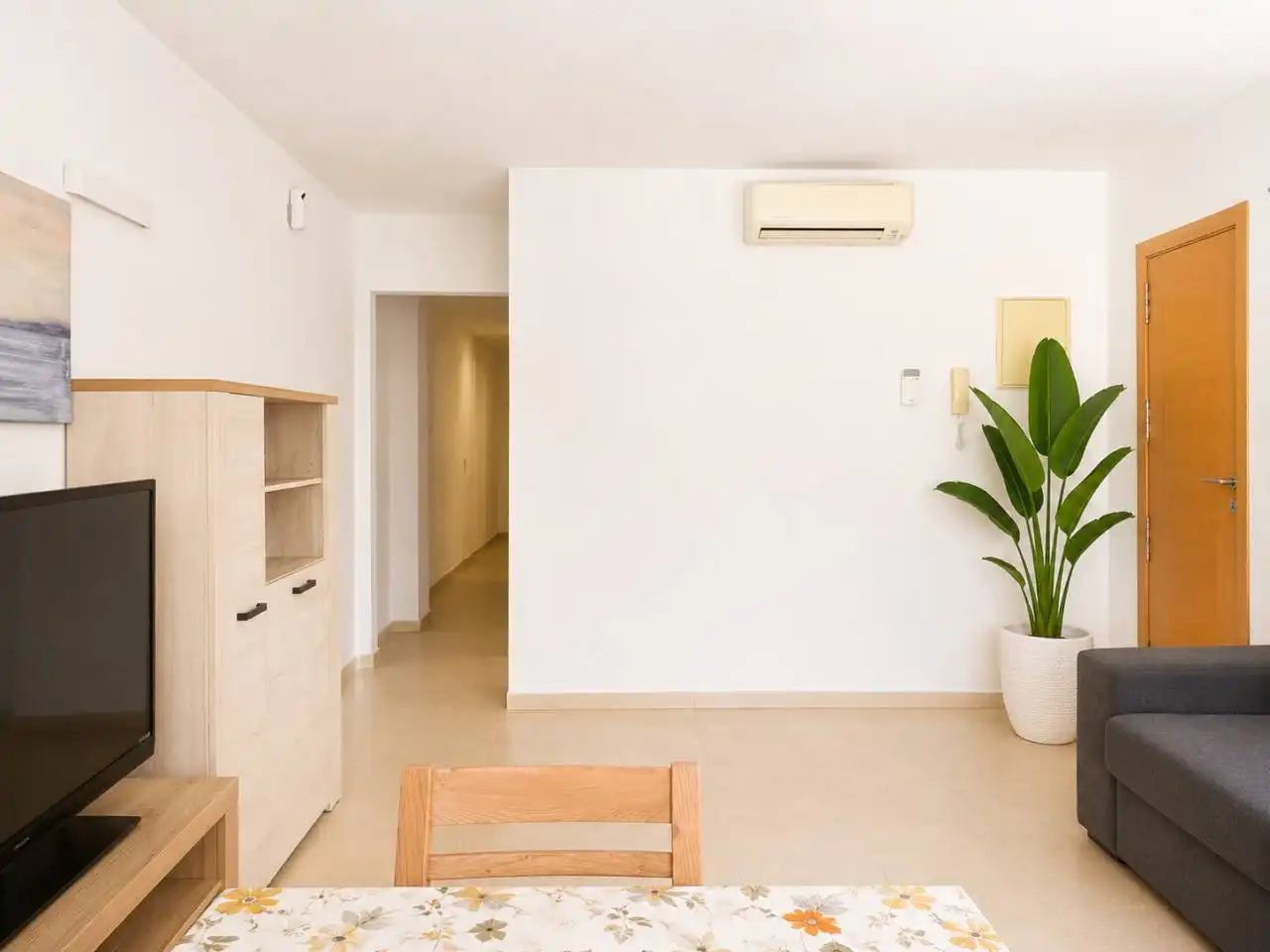 Sala de estar de Piso en venta en Sa Pobla con Balcón