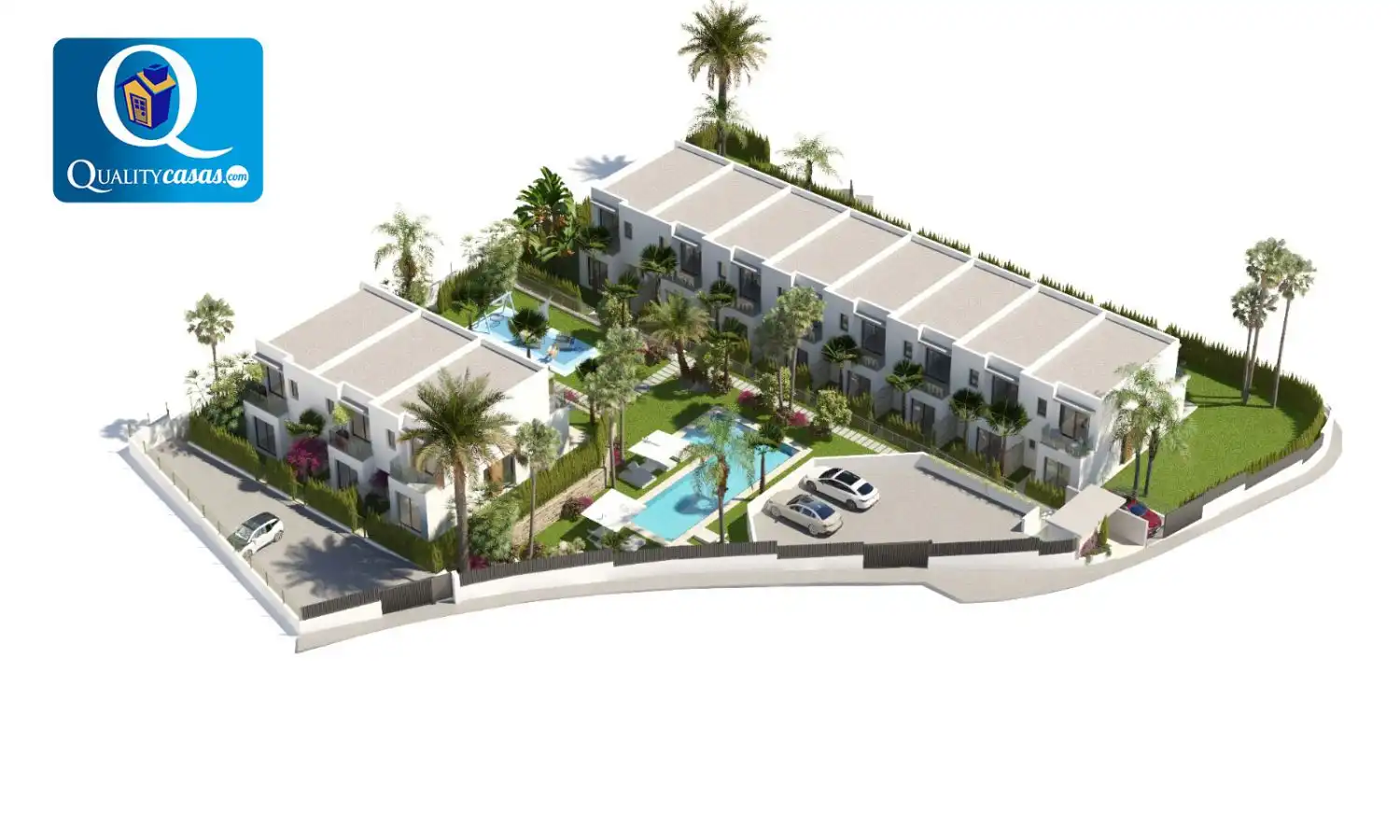 Terraced house with pool for sale in Golf Bahía, imagen 12