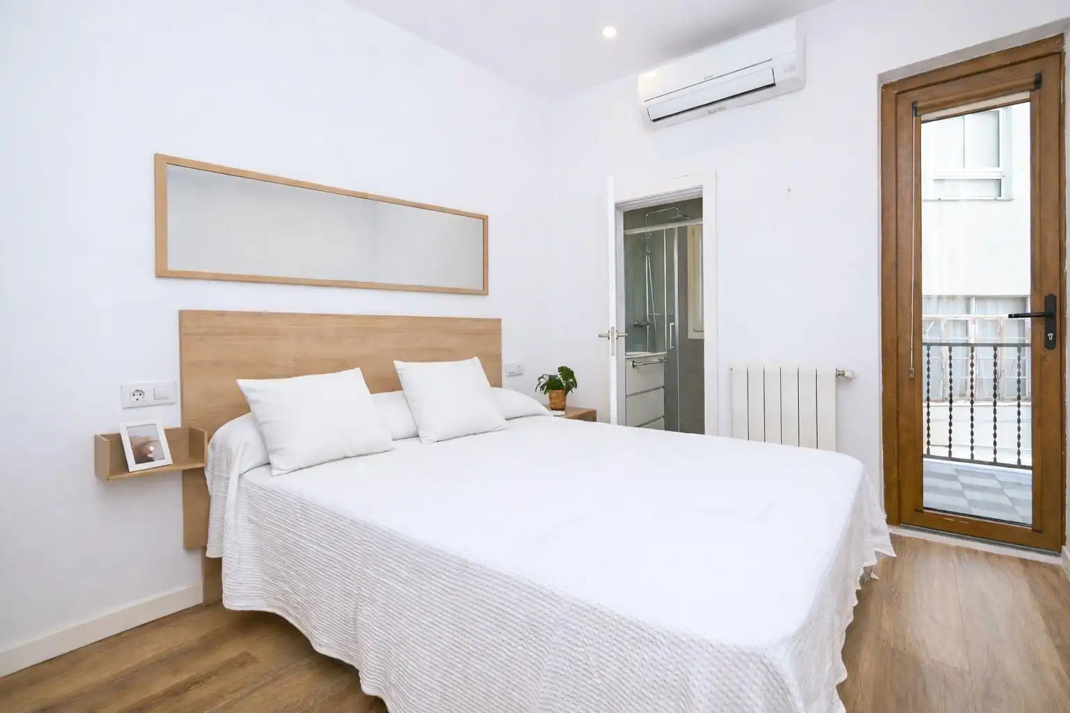 Schlafzimmer von Wohnung zum Verkauf in  Palma de Mallorca mit Klimaanlage, Terrasse und Abstellraum