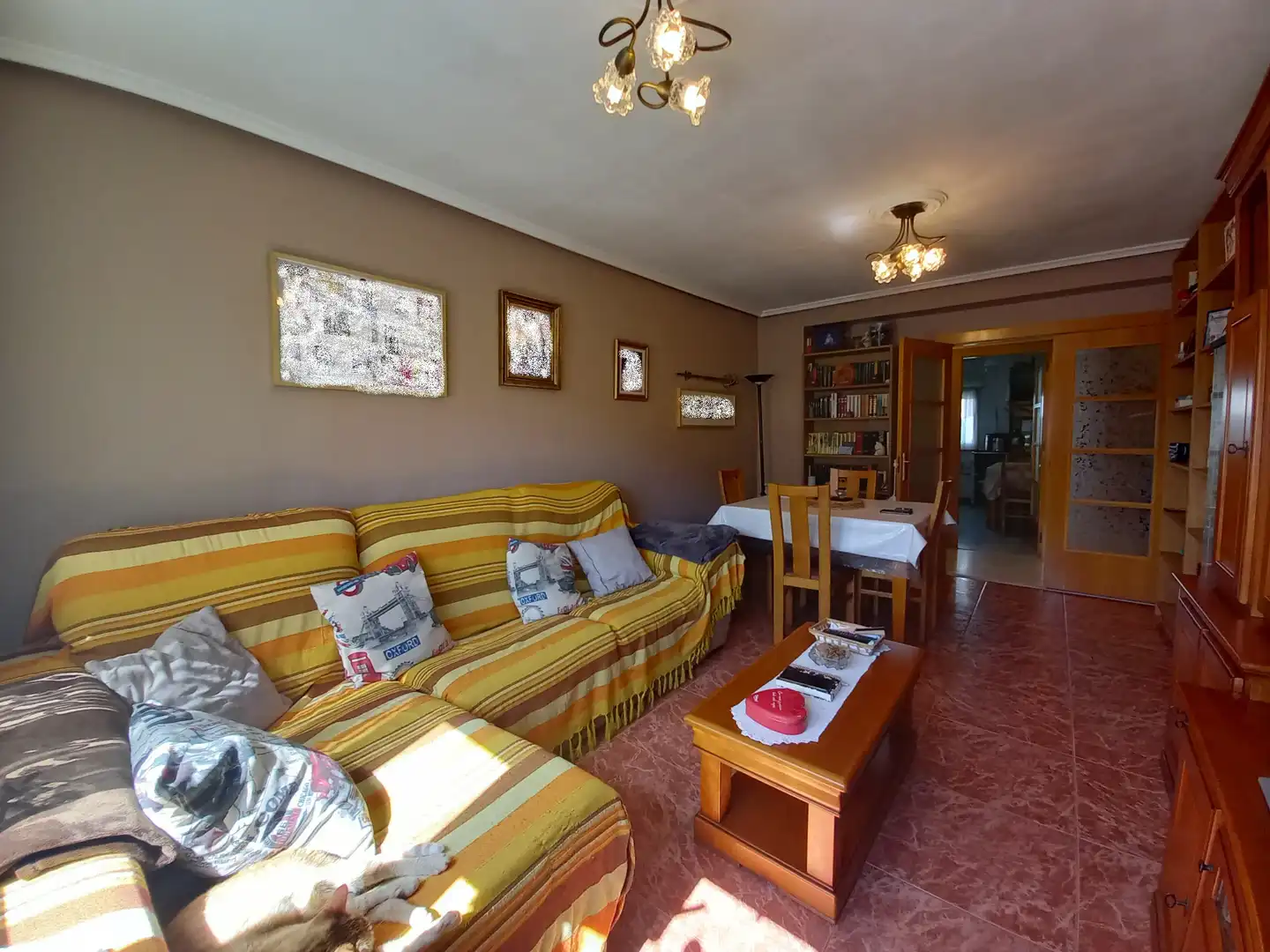 Living room of Flat for sale in Castrillón  with Heating, Storage room and Oven
