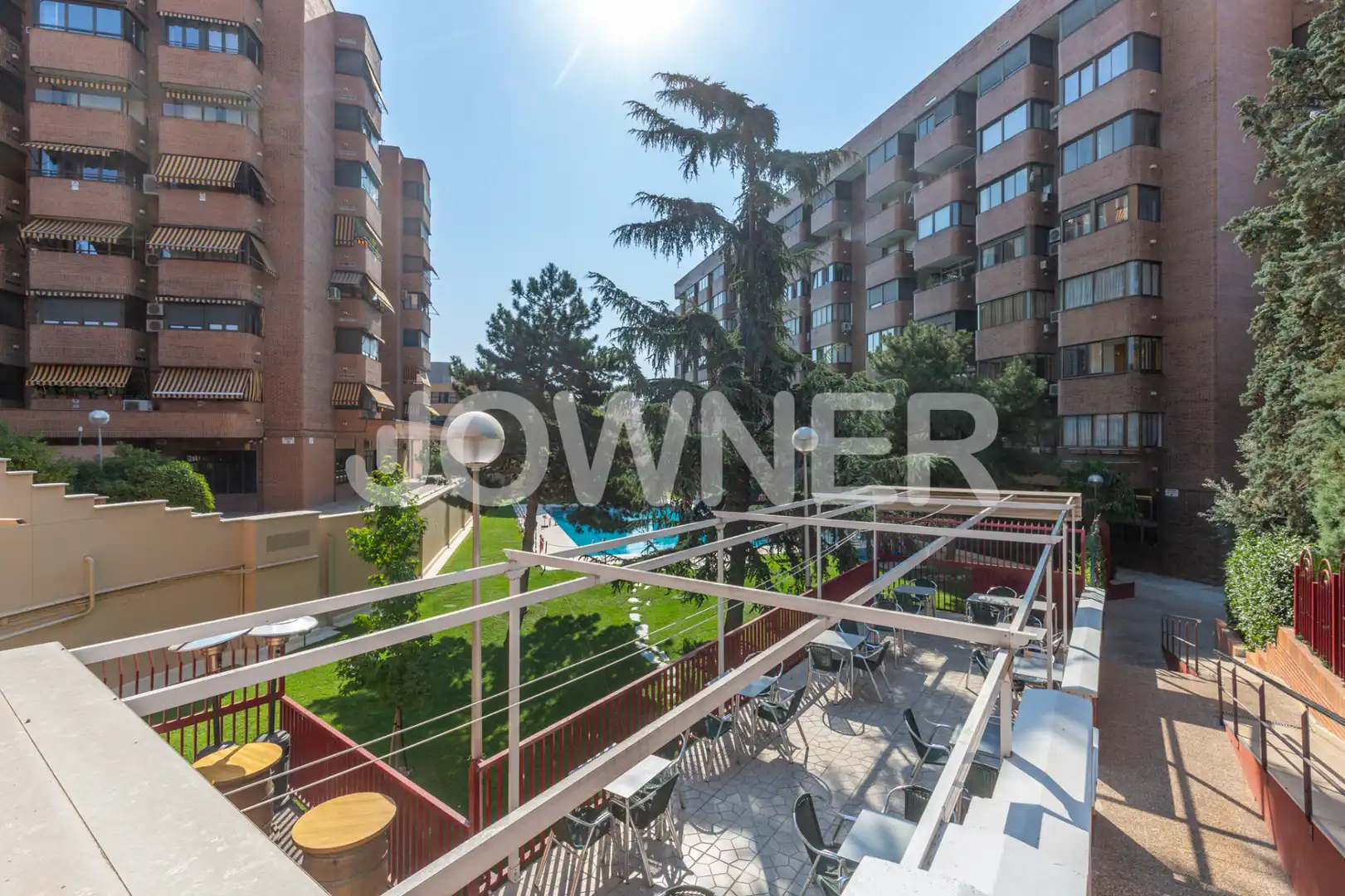Terrassa de Pis de lloguer en Madrid amb Aire condicionat, Calefacció i Jardí privat