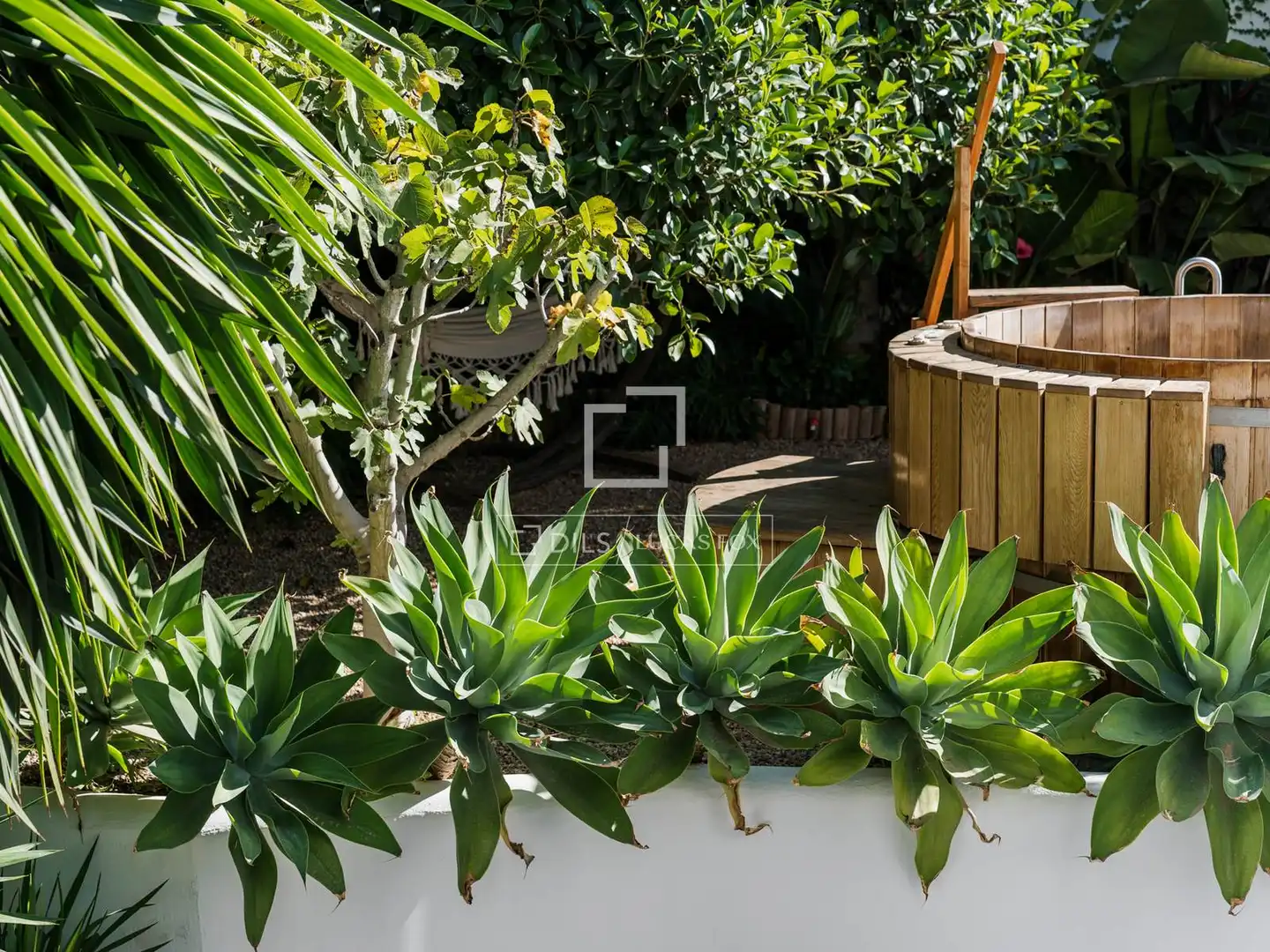 Jardí de Casa o xalet en venda en Santa Eulària des Riu amb Aire condicionat, Calefacció i Jardí privat