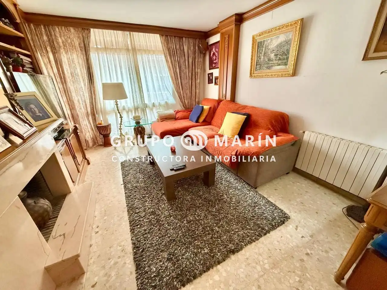 Sala d'estar de Pis en venda en Vilassar de Mar amb Aire condicionat, Terrassa i Moblat