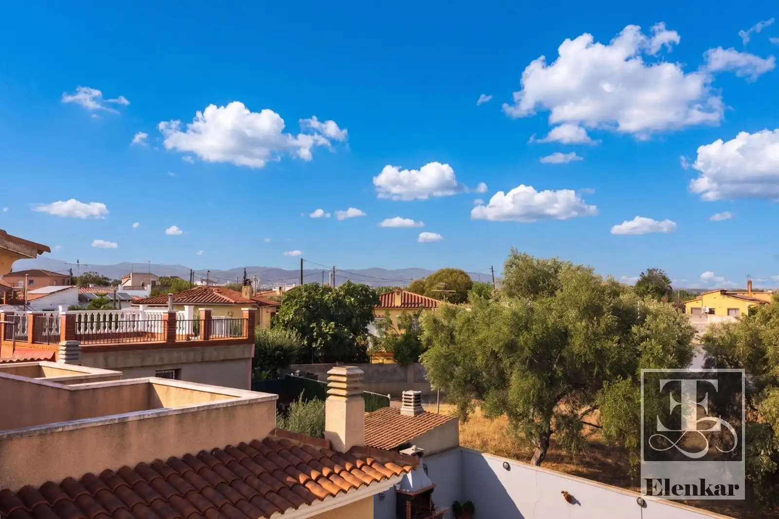 Vista exterior de Casa adosada en venta en Santa Oliva con Aire acondicionado, Terraza y Trastero