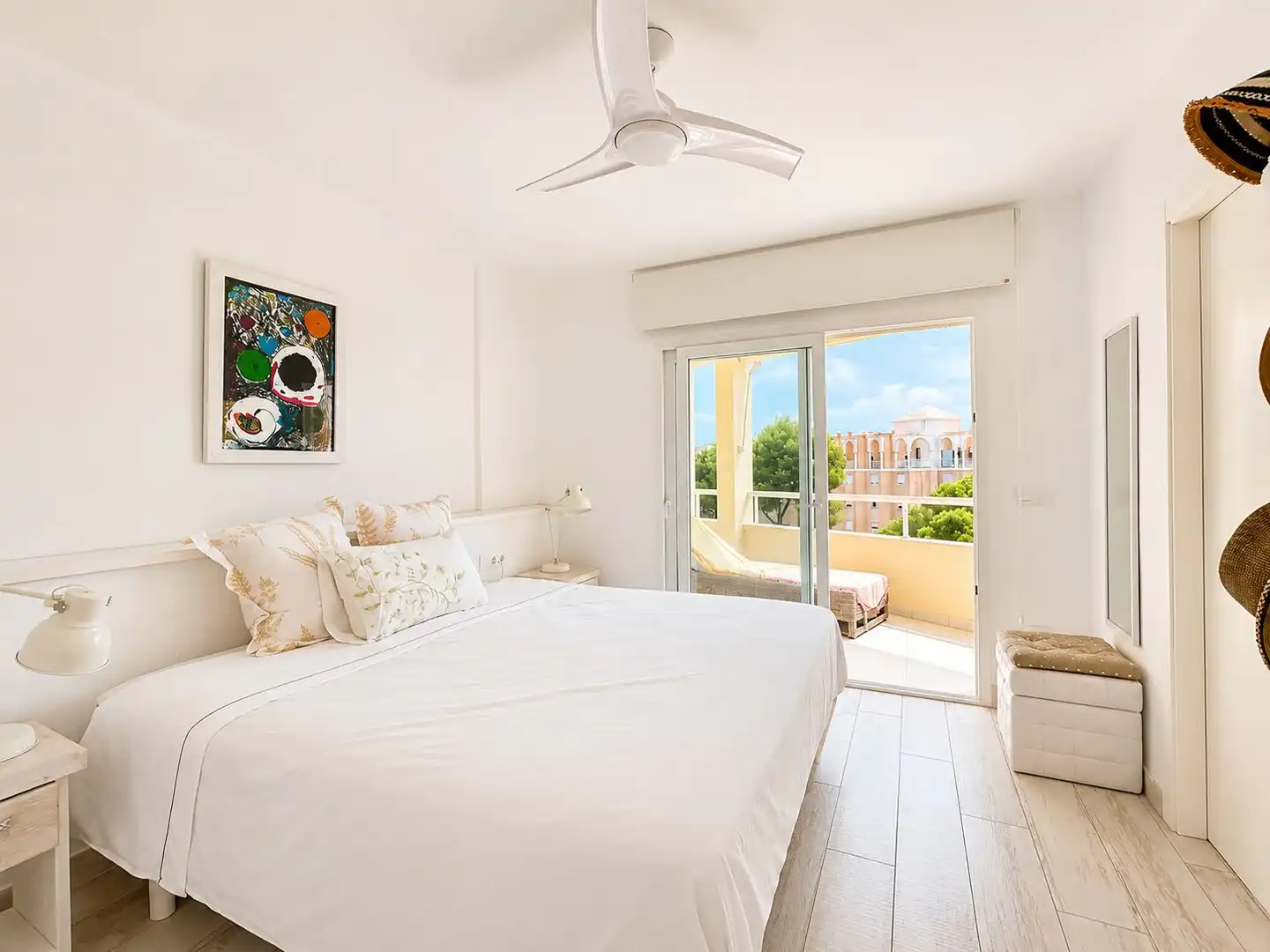 Habitación de Apartamento en venta en Jávea / Xàbia con Aire acondicionado, Jardín privado y Terraza