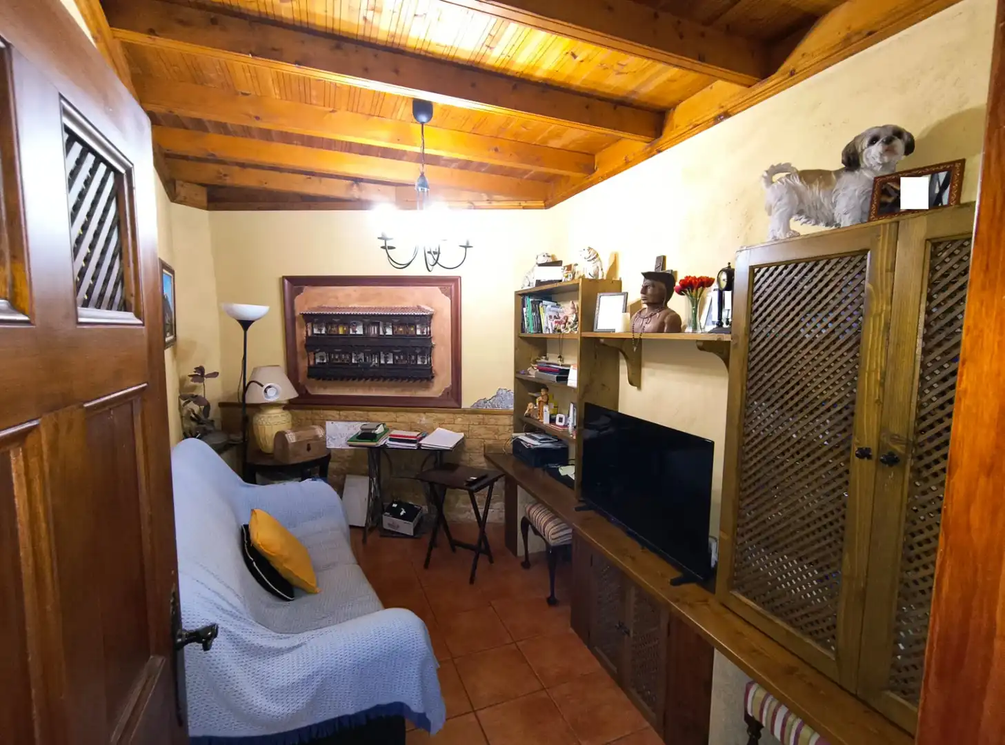 Sala de estar de Casa o chalet en venta en Los Realejos con Jardín privado, Terraza y Amueblado
