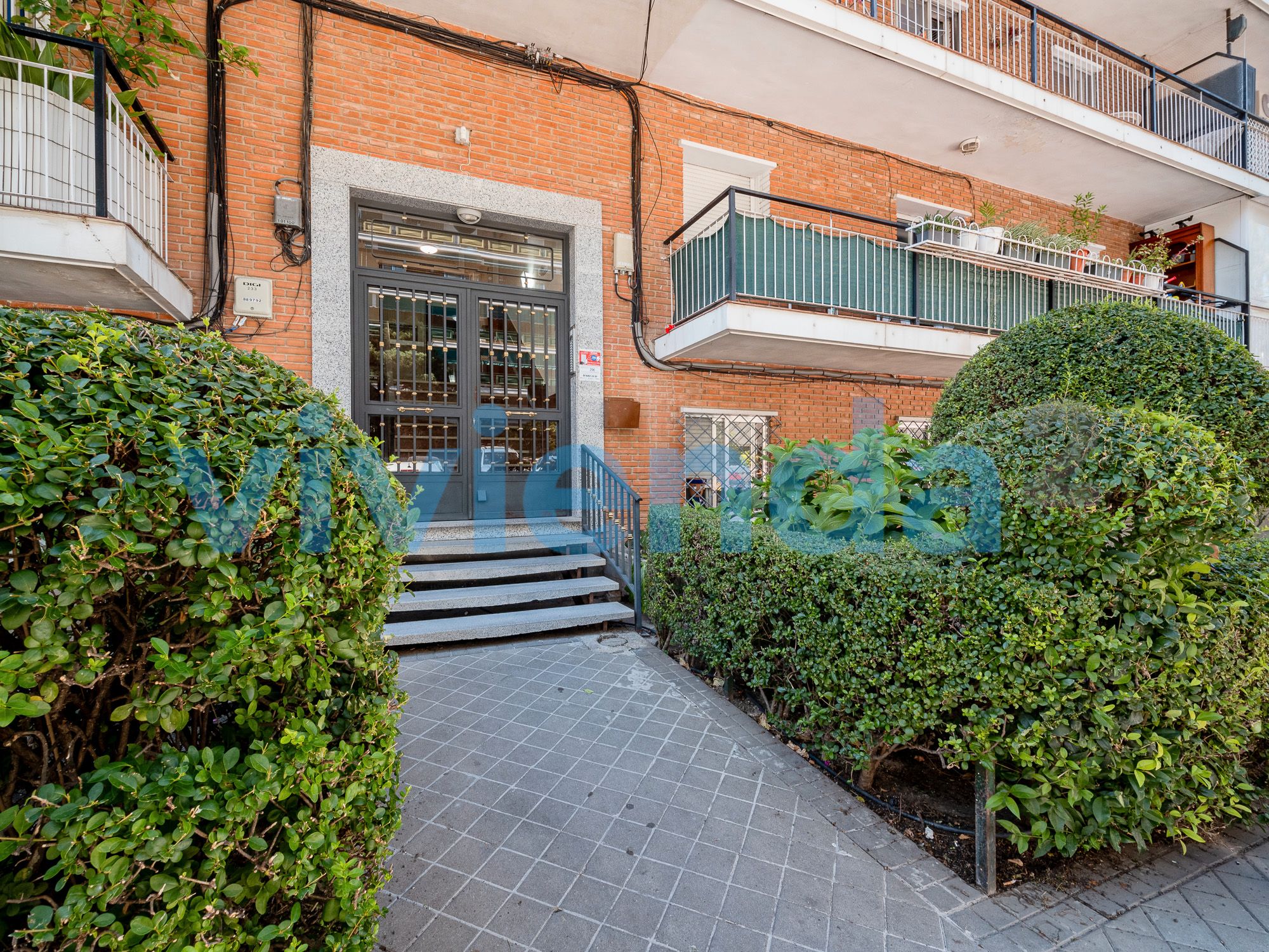 Exterior view of Flat for sale in  Madrid Capital  with Air Conditioner, Heating and Terrace