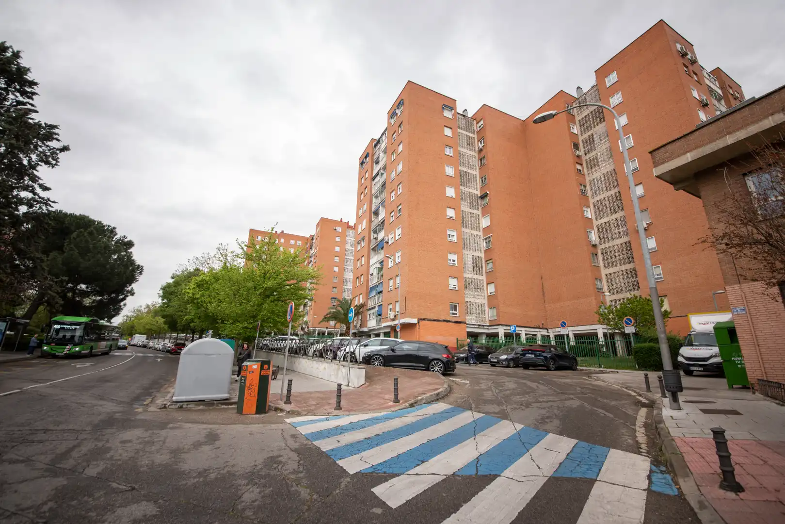 Vista exterior de Piso en venta en Alcorcón con Aire acondicionado, Calefacción y Terraza