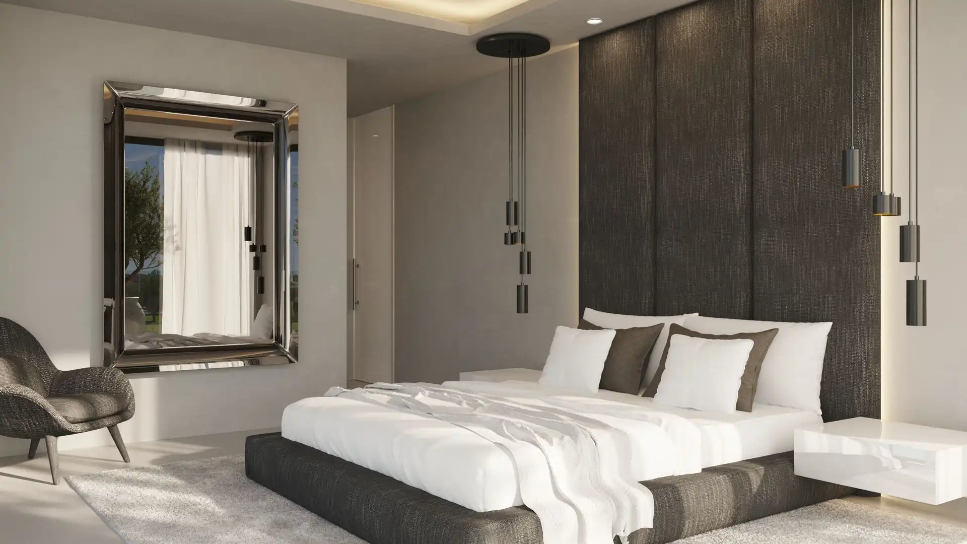 Habitación de Casa o chalet en venta en Marbella con Aire acondicionado, Calefacción y Jardín privado
