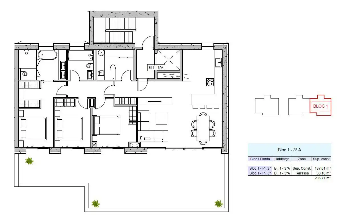 Penthouse mit Aufzug zum Verkauf in Carrer de la Turera, imagen 6