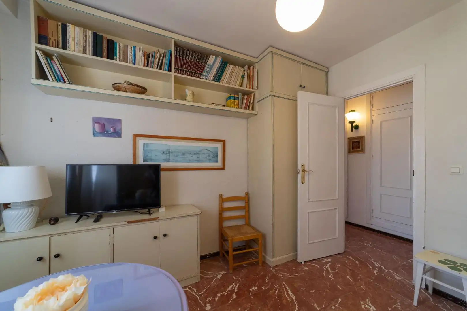 Sala de estar de Piso en venta en Málaga con Balcón
